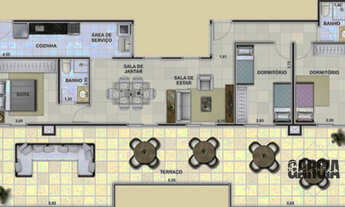 Imagem 5: Apartamento com 2 quartos, 80m², à venda em Bertioga, Maitinga