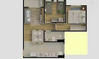 Imagem 2: Apartamento com 2 quartos, 47,14m², à venda em Jacareí, Loteamento Jardim Sol Nascente