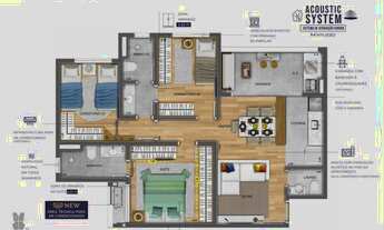 Imagem 6: Apartamento com 3 quartos, 76,81m², à venda em São José dos Campos, Vila Industrial