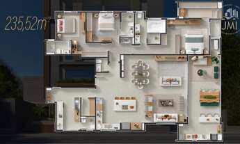 Imagem 2: Apartamento de luxo com 3 quartos, 238,94m², à venda em São José dos Campos, Vila Ema