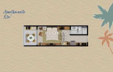 Imagem: Flat com 1 quarto em Centro