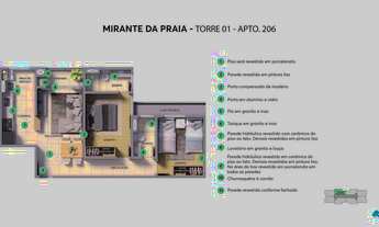 Imagem 5: Apartamento à venda em Maceió, Cruz das Almas, com 2 quartos, 57 m²m²