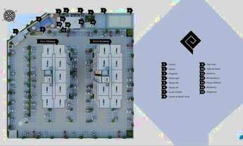Imagem 3: Grand Palladium, 2 dormitórios, 1 suítes, 1 banheiros, 1 vaga na garagem, 47M² de Área Con