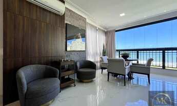 Imagem 3: Apartamento á Venda com Vista Mar 5 suítes sendo 1 Máster 250m2 Privativos Mobiliado Pagam