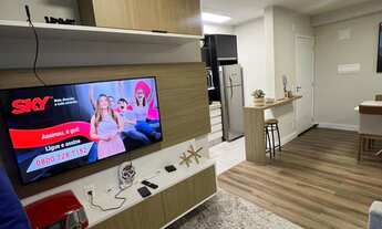 Imagem 3: Apartamento á Venda Mobiliado e Decorado Alto Padrão 2 Dormitórios + 1 Vaga Jardim Vila No