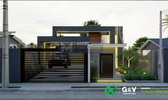 Imagem: Linda casa ampla e moderna em construção