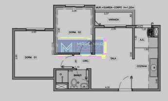 Imagem 5: Apartamento a venda no Rio Wonder Residences, Mauá/RJ, com vista para Baía da Guanabara, c