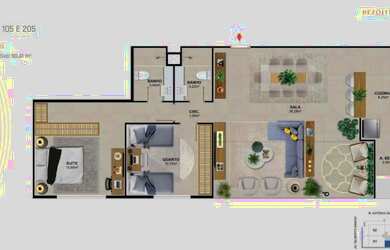 Imagem 6: Apartamento para Venda em Rio de Janeiro, BARRA DA TIJUCA, 2 dormitórios, 1 suíte, 2 banhe