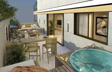 Imagem 5: Cobertura Duplex para Venda em Rio de Janeiro, TIJUCA, 2 dormitórios, 2 suítes, 2 banheiro