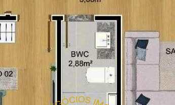 Imagem 6: Apartamento à venda em São José dos Pinhais, Parque da Fonte, com 2 quartos, 51,12m²