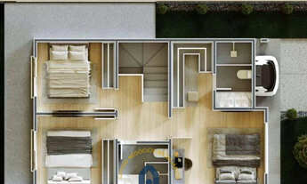 Imagem 6: Sobrado à venda em São José dos Pinhais, Cruzeiro, com 3 quartos, 115m²