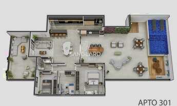 Imagem 3: Apartamento de luxo à venda, no Soul Ipanema, em Ipatinga, Iguaçu, com 3 quartos, 111m²