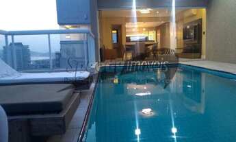 Imagem 7: Cobertura em Santos com vista mar, Gonzaga 4 dormitórios