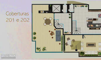 Imagem 7: Cobertura com 3 quartos, 160,00m², à venda em Belo Horizonte, Santa Lúcia