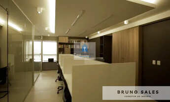 Imagem 6: Sala comercial em Alphaville totalmente mobiliada com 98m² pronta para trabalhar com 2 vag