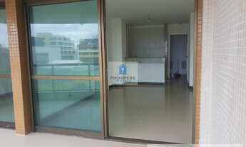 Imagem 5: Apartamento quarto e sala na Barra com vista mar, banheiro, varanda, área de serviço, acab