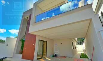 Imagem 2: Vilas do Lago - Casa à venda na Lagoa Redonda com 180m2 - 3 suítes + Gabinete - Lazer comp