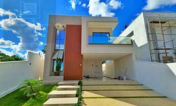 Imagem 4: Vilas do Lago - Casa à venda na Lagoa Redonda com 180m2 - 3 suítes + Gabinete - Lazer comp