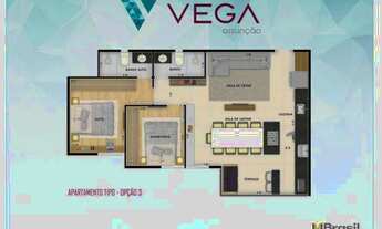 Imagem 5: VEGA ASSUNÇÃO – LANÇAMENTO EM SANTO ANDRÉ – ATÉ 137M² – 3 DORMITÓRIOS – 2 VAGAS