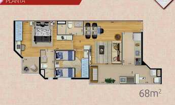 Imagem 3: WISH RESIDENCE MIRACLE – PRONTO PARA MORAR – SÃO PAULO – 68,55M² A 120,69M² – 2 DORMS OU S