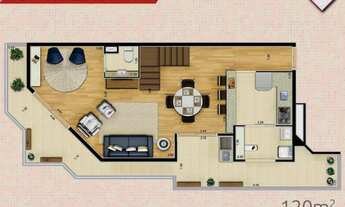 Imagem 4: WISH RESIDENCE MIRACLE – PRONTO PARA MORAR – SÃO PAULO – 68,55M² A 120,69M² – 2 DORMS OU S