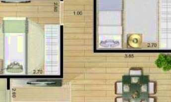 Imagem 3: EDIFÍCIO RAVENA – PRONTO PARA MORAR – SANTO ANDRÉ – 86,40M² – 3 DORMITÓRIOS (1 SUÍTE) – 2