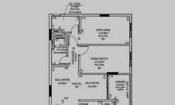 Imagem 3: ESSENCE BRAIDO SÃO CAETANO – EM OBRAS – ATÉ 68,74M² – 2 DORMITÓRIOS (1 SUÍTE) – 2 VAGAS