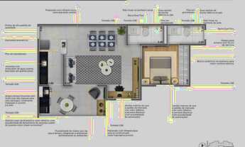 Imagem 4: HIT JARDIM – LANÇAMENTO EM SANTO ANDRÉ – APTOS DE 2 DORMS COM SUÍTE – TERRAÇO GOURMET E LA