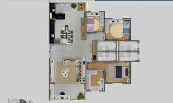 Imagem 5: HIT JARDIM – LANÇAMENTO EM SANTO ANDRÉ – APTOS DE 2 DORMS COM SUÍTE – TERRAÇO GOURMET E LA