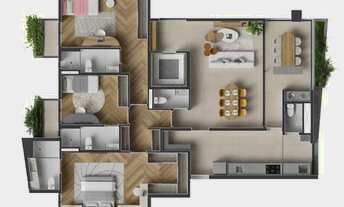 Imagem 4: LE REVÊ LANÇAMENTO NO BAIRRO JARDIM – 128m² | 3 SUÍTES | 3 VAGAS