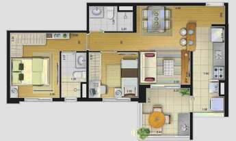 Imagem 6: EDIFÍCIO ATTUALE – LORENZINI – PRONTO PARA MORAR | 2 E 3 DORMS | VAGAS DISPONÍVEIS