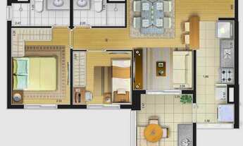 Imagem 7: EDIFÍCIO ATTUALE – LORENZINI – PRONTO PARA MORAR | 2 E 3 DORMS | VAGAS DISPONÍVEIS