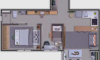 Imagem 4: MARQUÊS IPIRANGA – EM OBRAS – SÃO PAULO – 29M² A 42M² – 1 OU 2 DORMITÓRIOS – 1 VAGA