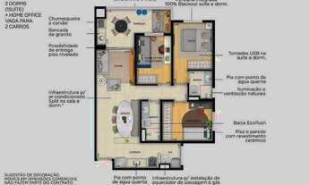 Imagem 4: MOTIRÓ SANTA FILOMENA – LANÇAMENTO – SBC – 54M² A 75M² – 2 DORMS (1 SUÍTE) – 1 OU 2 VAGAS