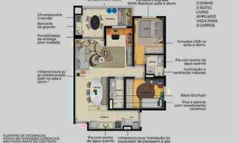 Imagem 5: MOTIRÓ SANTA FILOMENA – LANÇAMENTO – SBC – 54M² A 75M² – 2 DORMS (1 SUÍTE) – 1 OU 2 VAGAS
