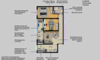 Imagem 7: MOTIRÓ SANTA FILOMENA – LANÇAMENTO – SBC – 54M² A 75M² – 2 DORMS (1 SUÍTE) – 1 OU 2 VAGAS