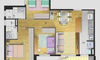 Imagem 5: STARE LORENZINI – PRONTO PARA MORAR – APARTAMENTOS PRONTOS | 2 DORMS | LAZER COMPLETO