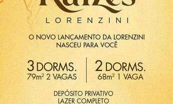 Imagem 3: RAÍZES LORENZINI – LANÇAMENTO – SÃO CAETANO – 68 E 79M² – 2 E 3 DORMS (SUÍTE) – ATÉ 2 VAGA