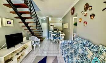 Imagem 4: Cobertura duplex com 3 dormitórios com piscina Privativa na Praia Grande Ubatuba SP