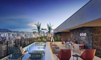 Imagem 5: Studio à venda, no One, em Belo Horizonte, Lourdes, com 1 quarto, 28,33m²