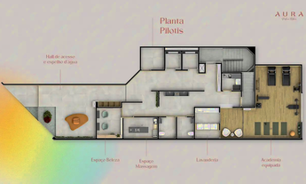 Imagem 5: Apartamento à venda, no Aura, em Belo Horizonte, Funcionários, com 3 quartos, 105,73m²