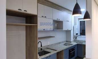 Imagem 5: Apartamento 2 dormitórios, sacada com vista livre em condominio completo no Rudge Ramos pa