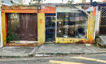 Imagem: Casa térrea na Vila Euclides, abaixo do