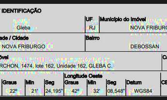 Imagem 2: Oportunidade Única em NOVA FRIBURGO - RJ | Tipo: Terreno | Negociação: Venda Online