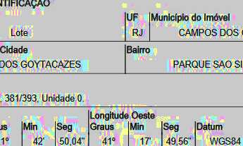 Imagem 2: Oportunidade Única em CAMPOS DOS GOYTACAZES - RJ | Tipo: Terreno
