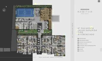 Imagem 5: Apartamento na planta com 2 dormitórios sendo 1 suíte, 1 vaga de garagem na Praia Brava em