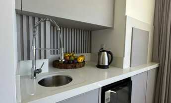 Imagem 6: Apartamento mobiliado com 3 dormitórios e 2 vagas de garagem em Navegantes/SC