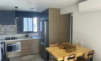 Imagem 6: Apartamento mobiliado com 2 dormitórios sendo 1 suíte e 1 vaga de garagem na Praia Brava