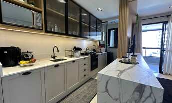 Imagem 7: Apartamento mobiliado com 3 dormitórios sendo 1 suíte e 2 vagas de garagem em Itajaí