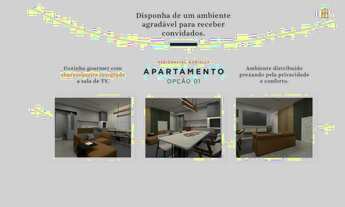 Imagem 4: Apartamento na planta com 3 dormitórios sendo 2 suítes com vista para o mar em Balneário P